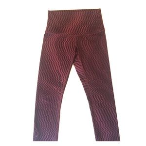 Lululemon cropped high rise  wunderunder